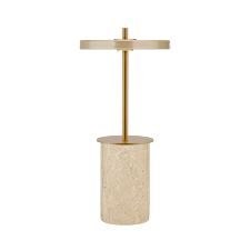 Asteria Move Mini - Clay Travertine Messing